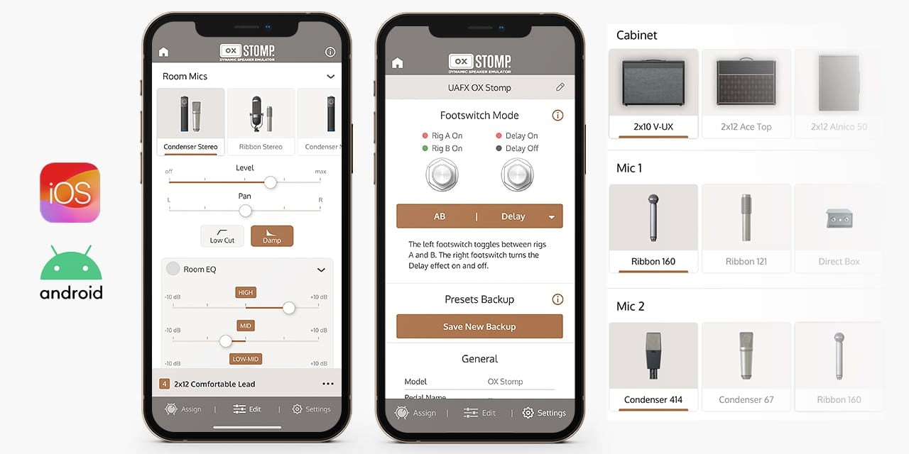 Universal Audio OX Stomp Dynamic Speaker