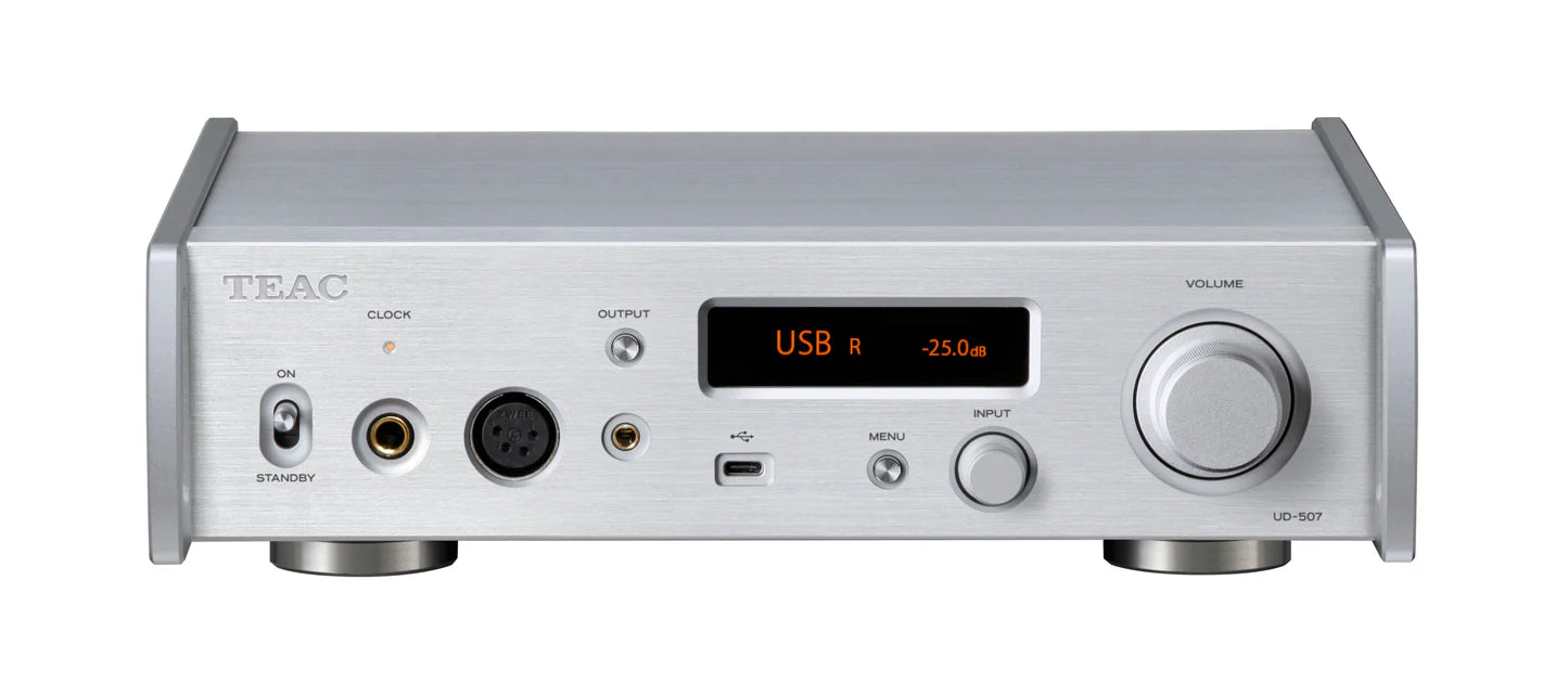 Teac UD-507 USB DAC/Preamp/Headph. Amp Silver