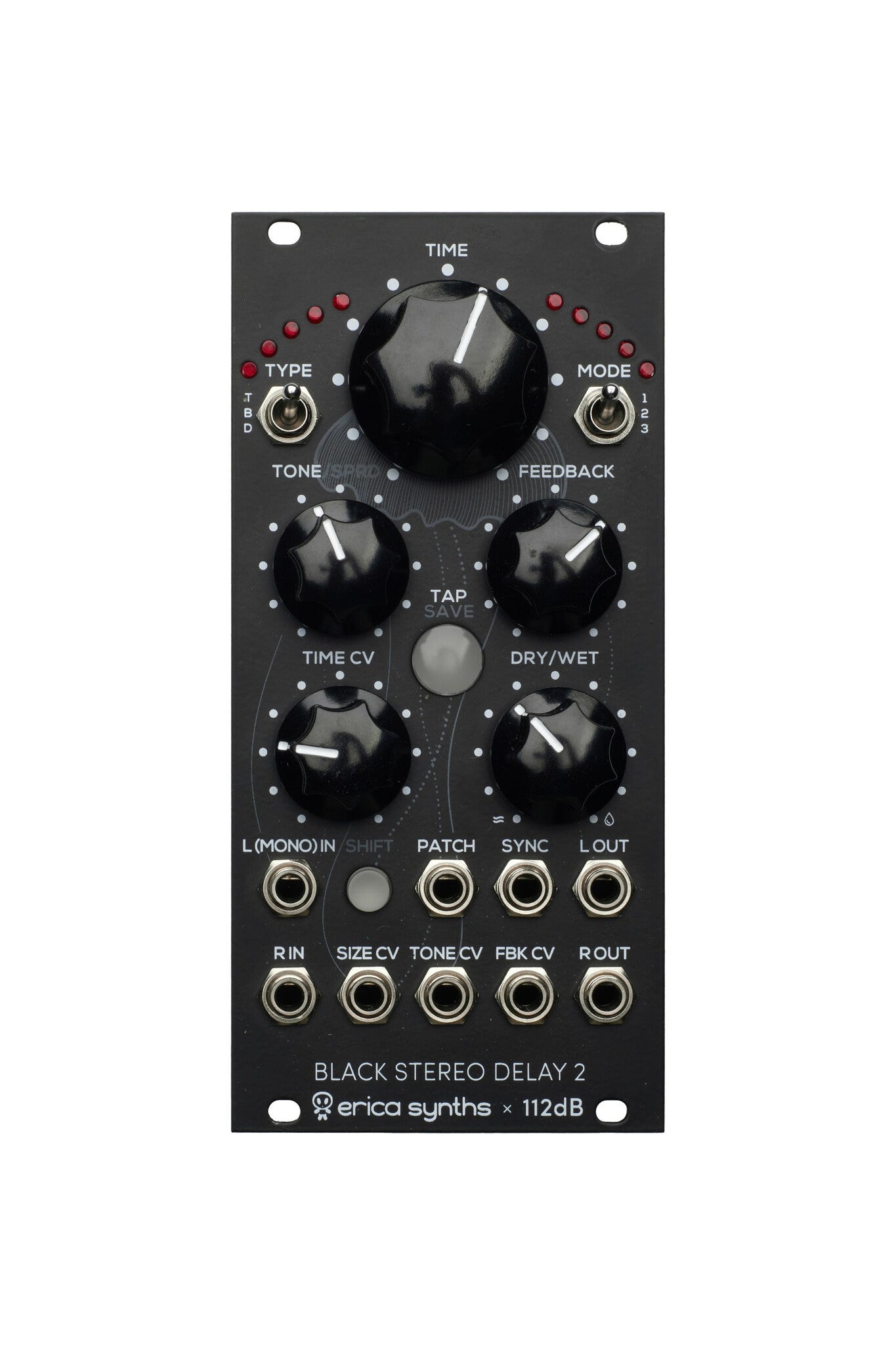 Erica Synths Black Stereo Delay2
