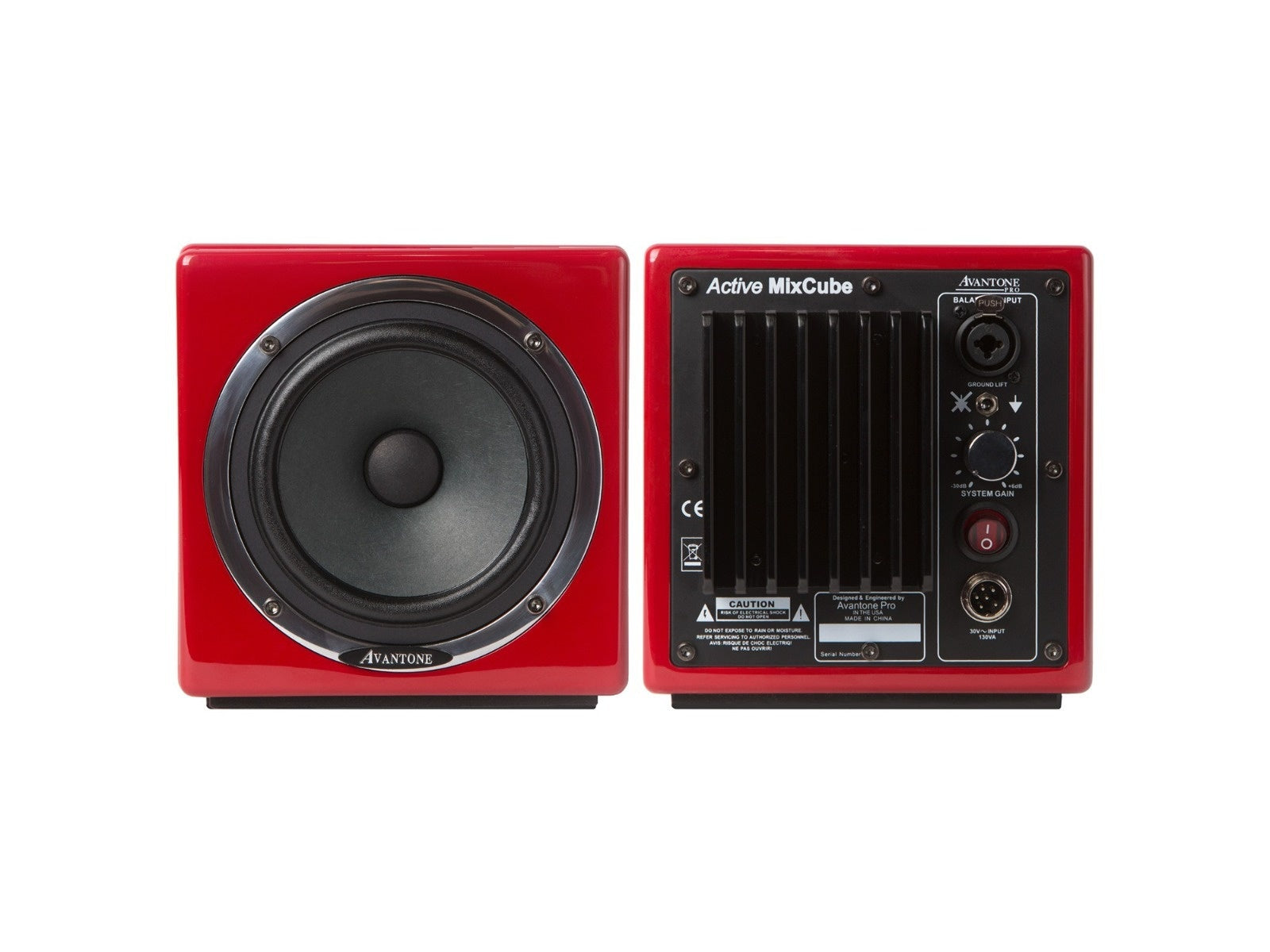 Avantone Pro Active MixCubes Red (pair)