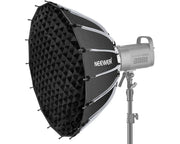 NEEWER SF65Q 65CM Wide Parabolic Quick Release Softbox with Honeycomb Grid