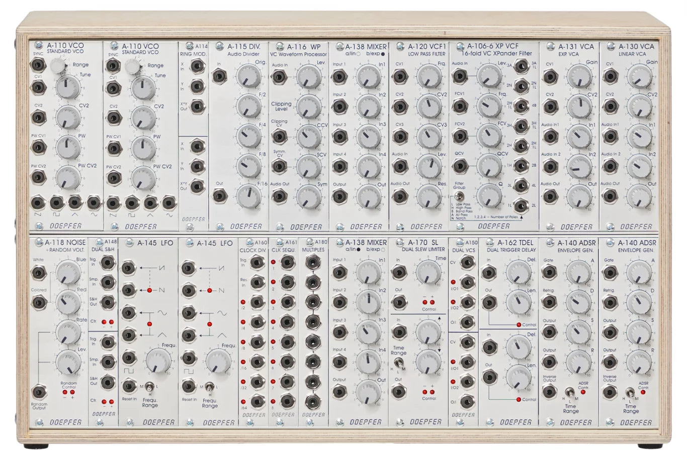 Doepfer A-100 Basic System 1 LC6 PSU3