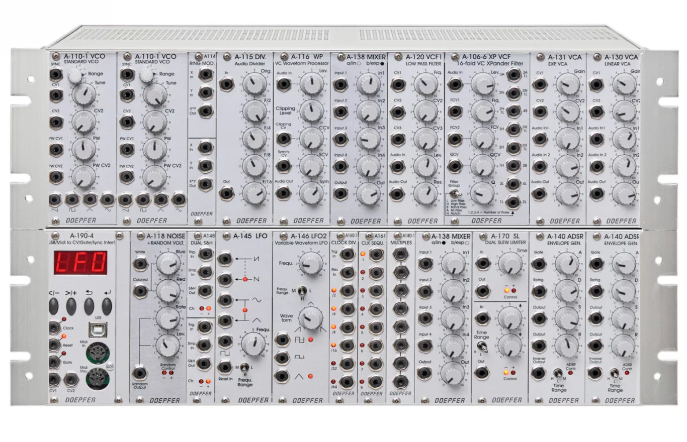 Doepfer A-100 Basic System 2 G6 PSU3