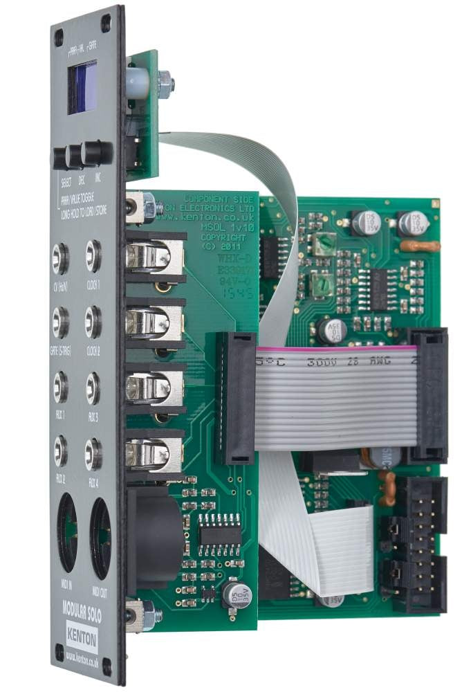 Kenton Modular Solo MIDI-CV/ Gate Interface (Module) black