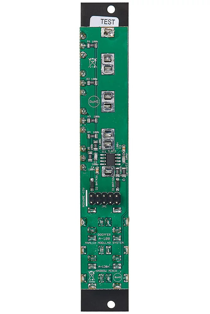 Doepfer A-138nV Narrow Mixer (Slim Line Series) Vintage Edition