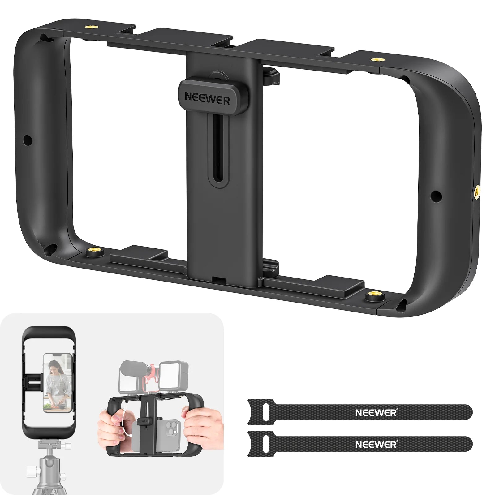 NEEWER A104 1 Handheld Smartphone Video Cage Rig