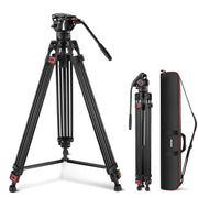 NEEWER TP74 Professional Video Tripod with Fluid Head