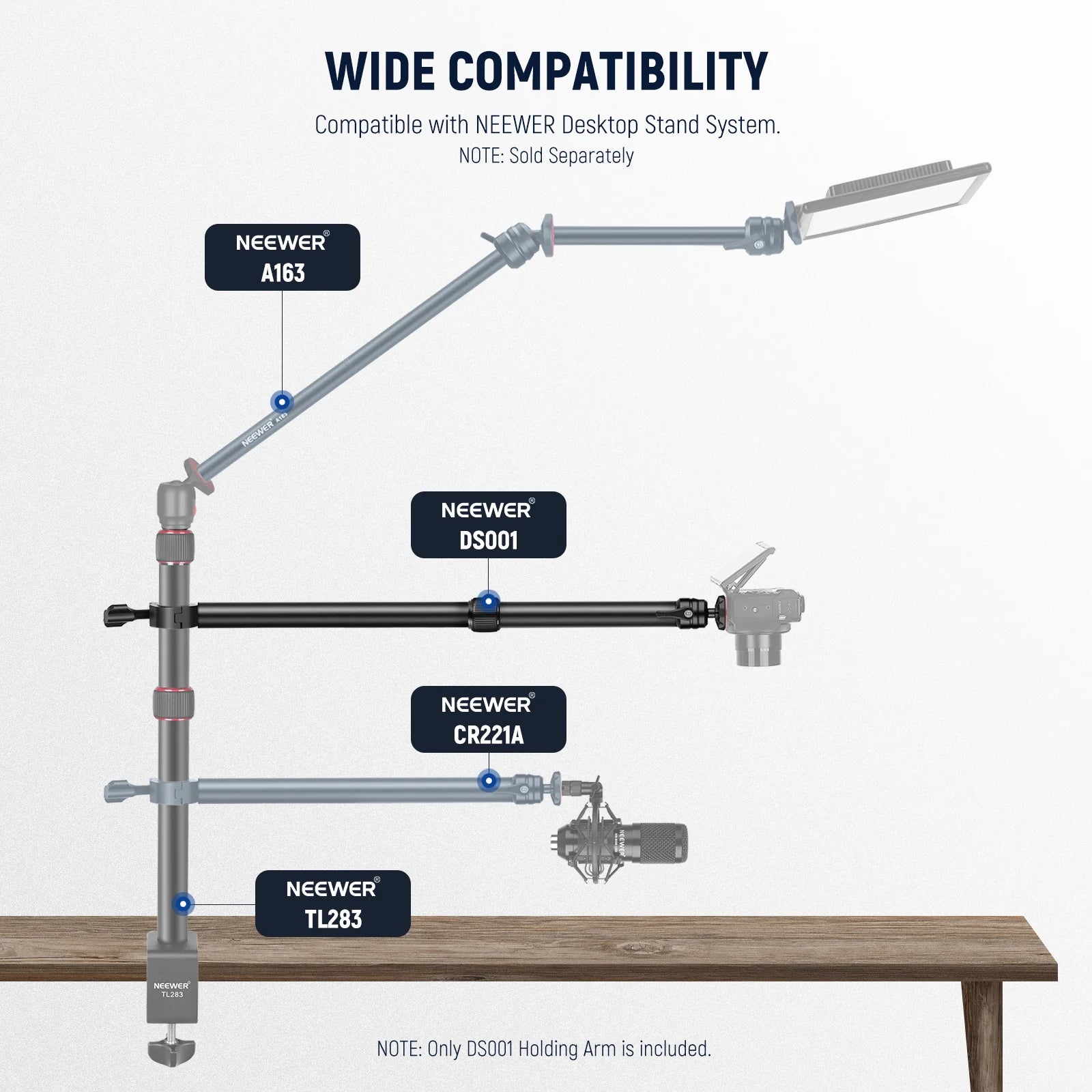 Neewer DS001 Telescopic Arm
