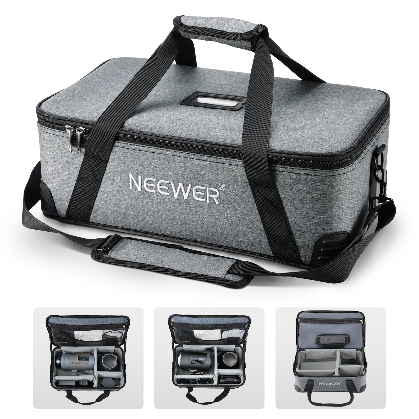 NEEWER PB5 Carrying Bag with Movable Foam Padding