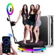 NEEWER R360 360 Degree Rotating Platform with RGB LED Light