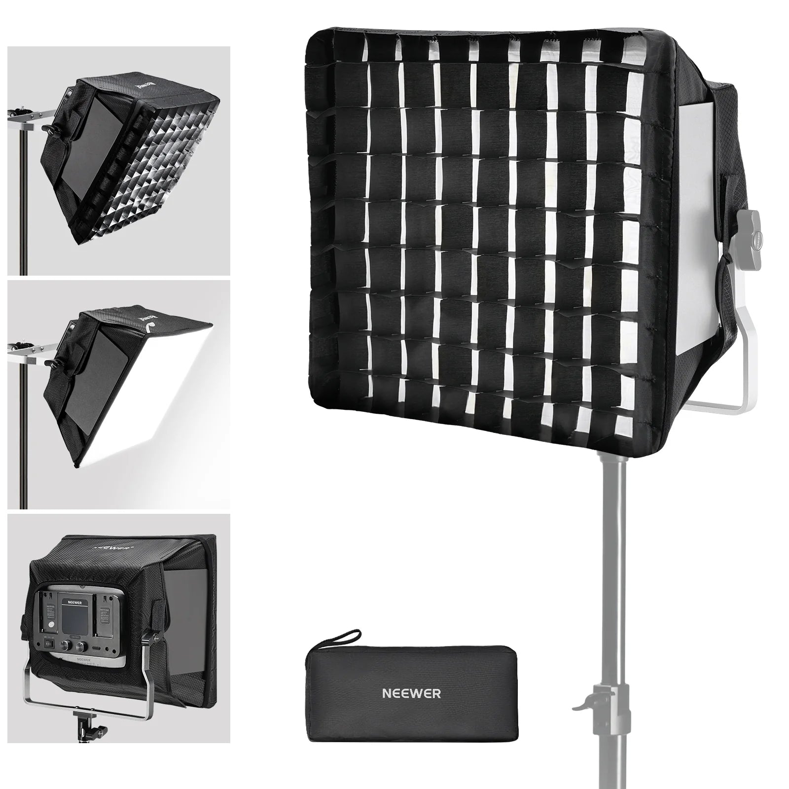 NEEWER NS4S Upgraded Softbox with Grid for 660 LED Light