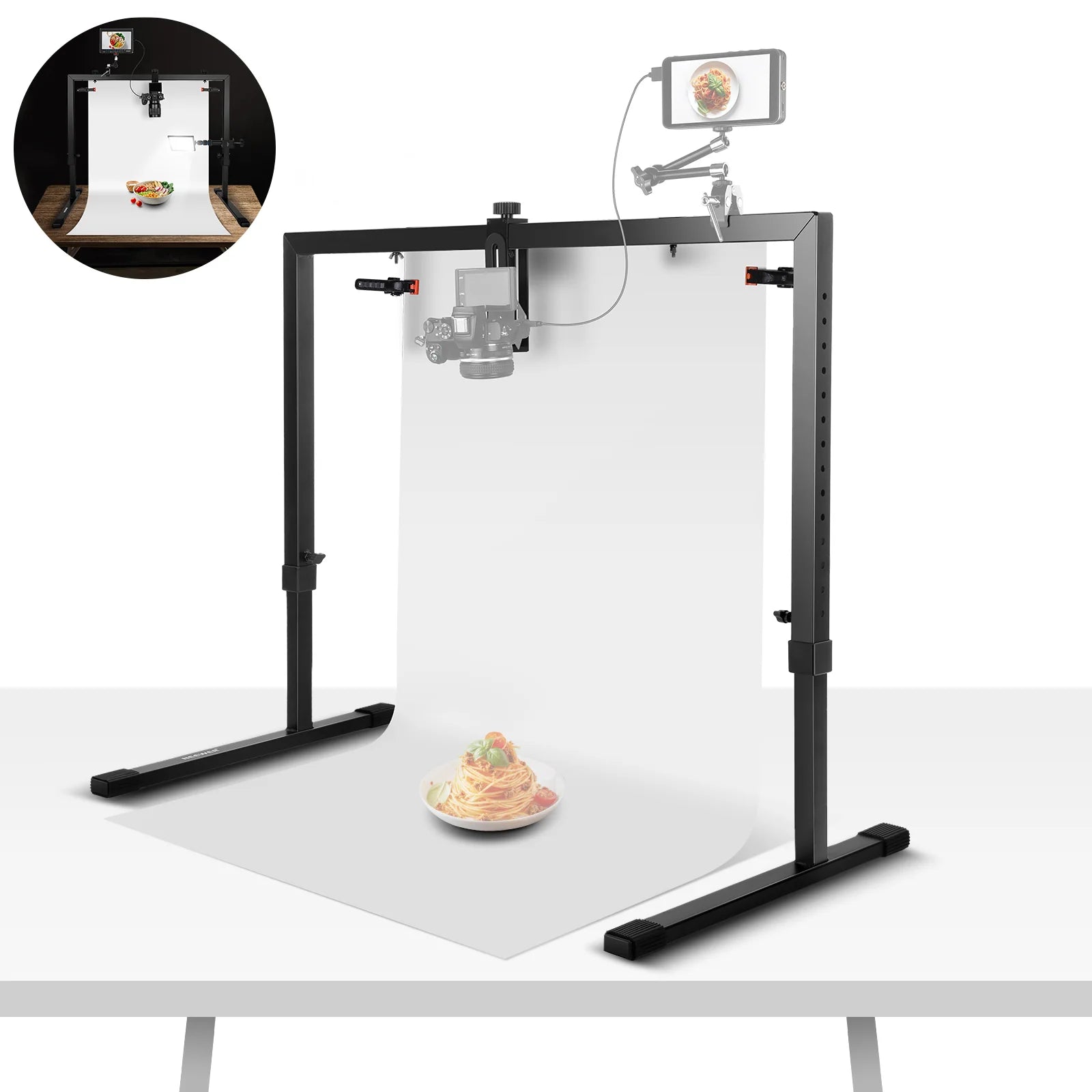 NEEWER ST100 Overhead Table Top Mount Stand