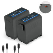 NEEWER NW-F970USB Rechargeable Battery with USB-C