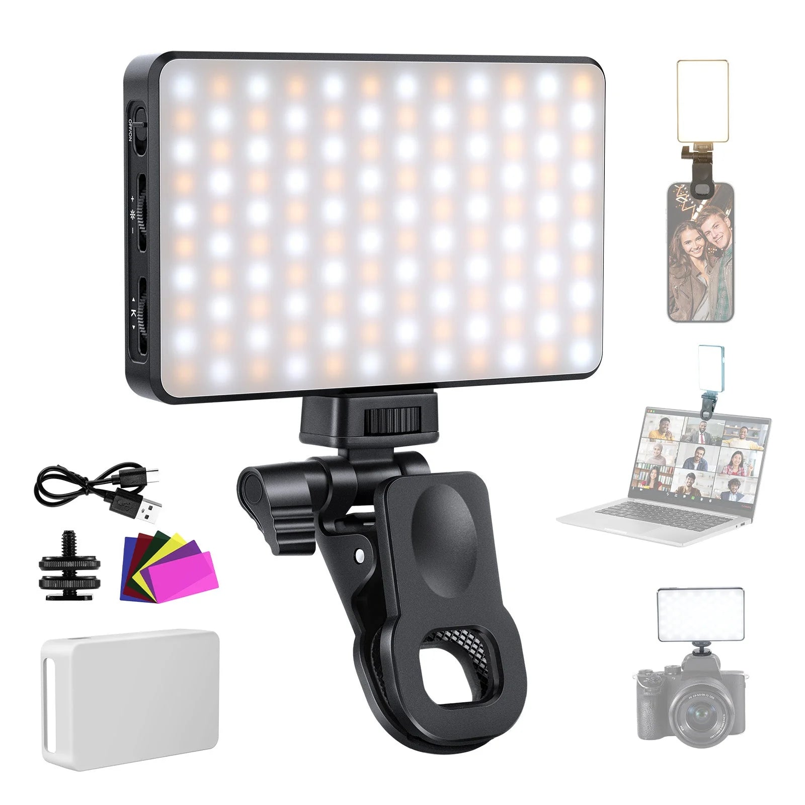 Neewer Basics Bi-Color Selfie Light BL120B
