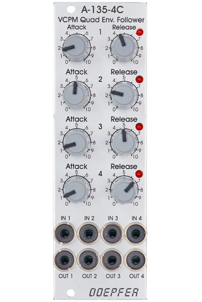 Doepfer A-135-4C Quad Envelope Follower