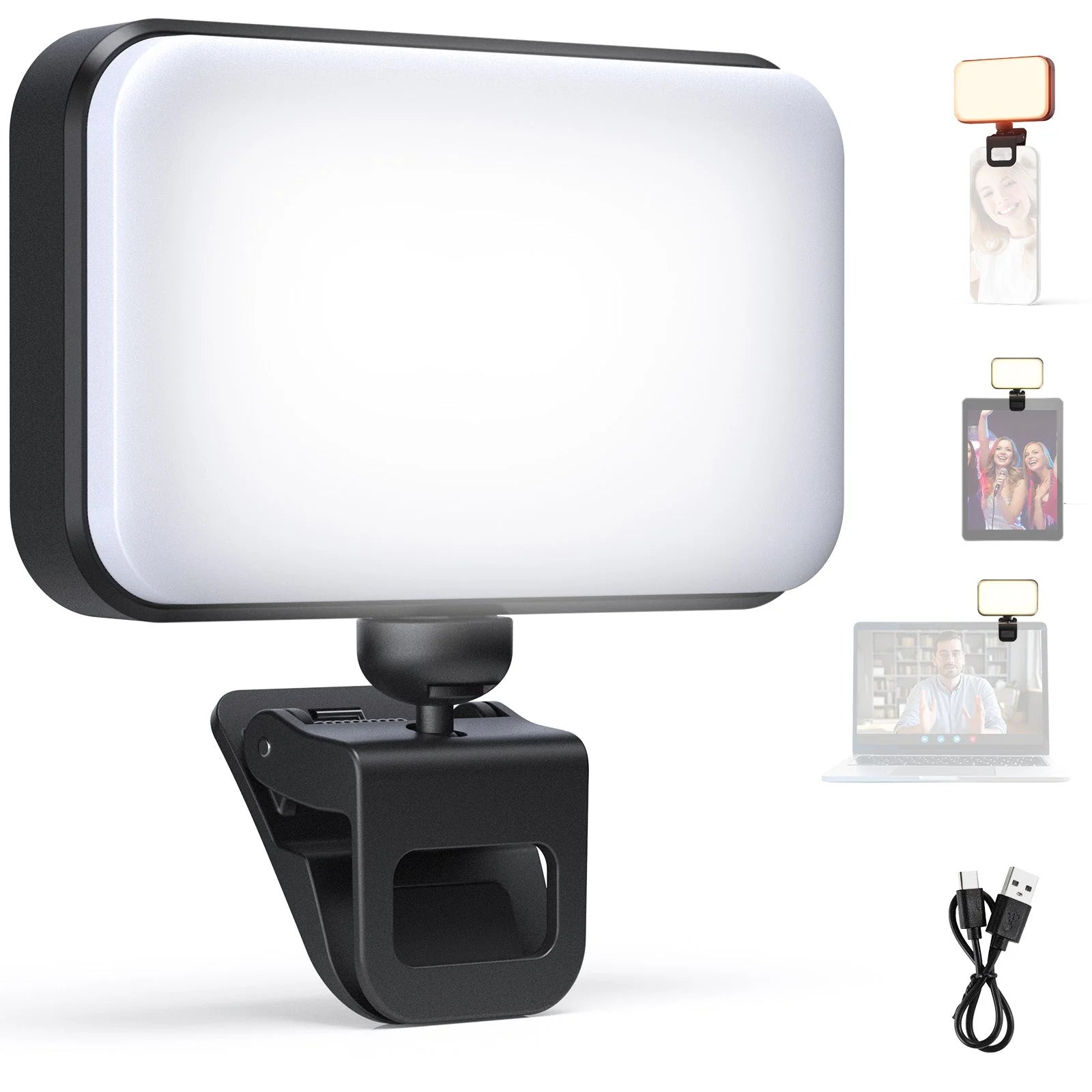 NEEWER N6B Clip-On Bi-Color LED Smartphone Light