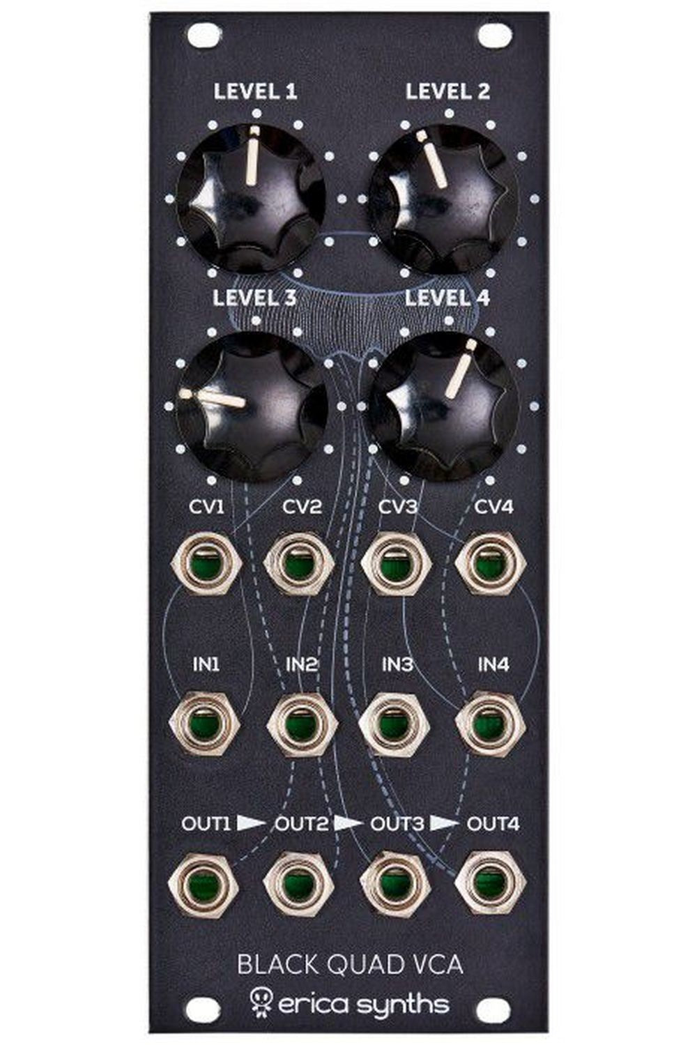 Erica Synths Black Quad VCA2