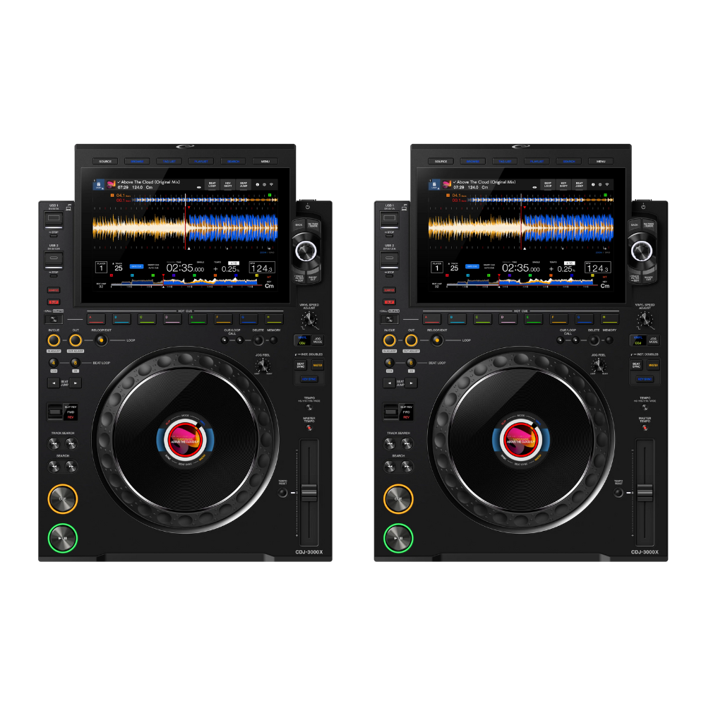 2x Alpha Theta CDJ-3000X Noma