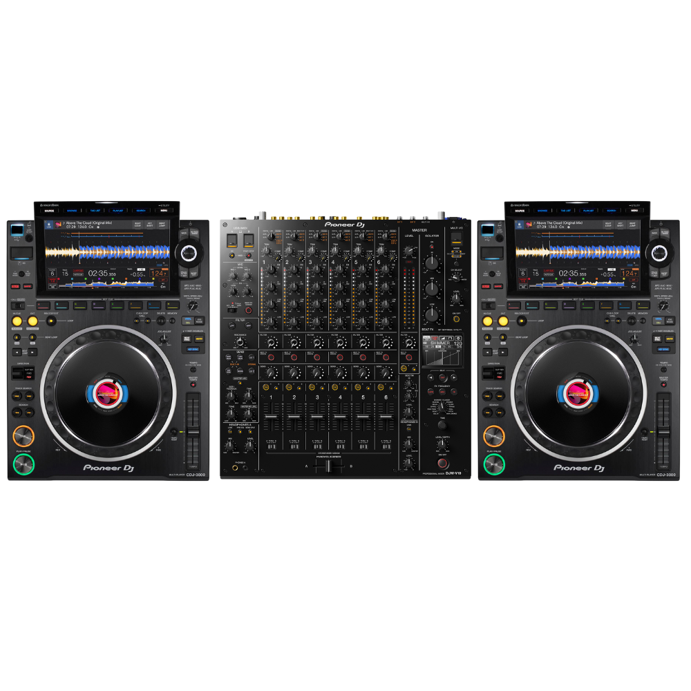 2x CDJ-3000 & DJM-V10 Noma