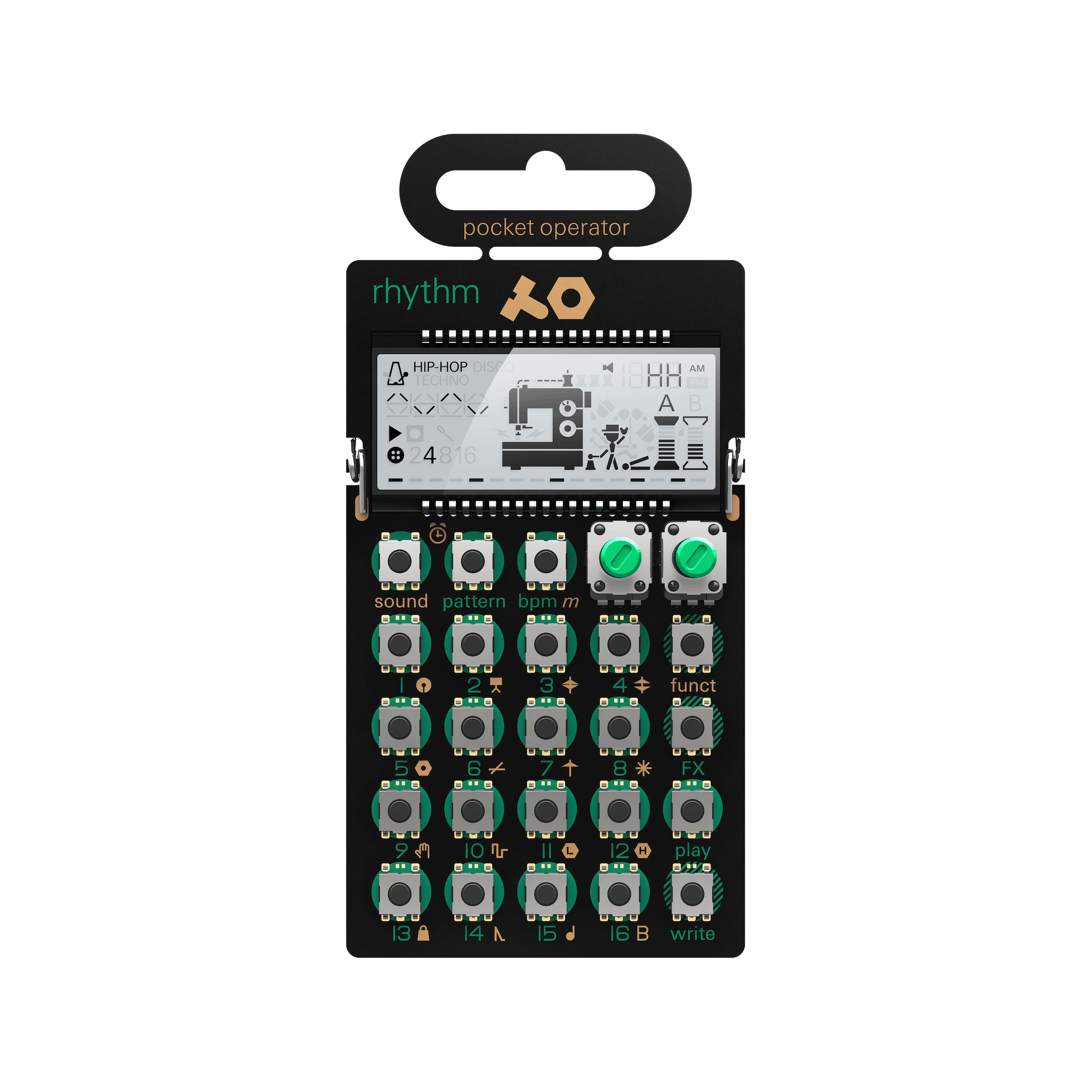 Teenage Engineering PO-12 rhythm