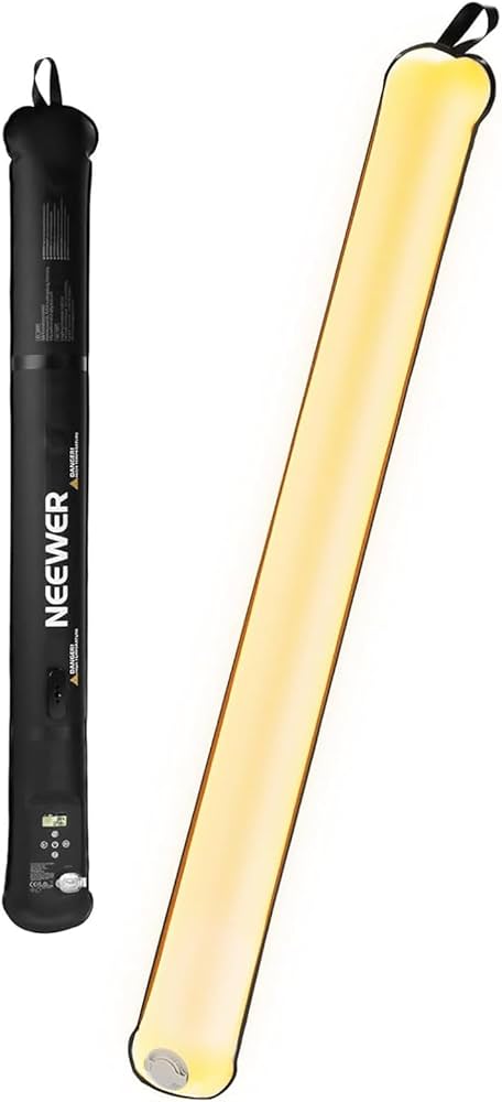 NEEWER GC21B Basics Bi-Color Handheld LED Tube Light Video Light Wand
