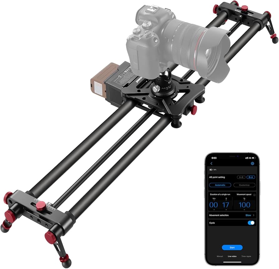NEEWER ER1-80 （10105837）NEEWER 80CM App Electronic Video Slider