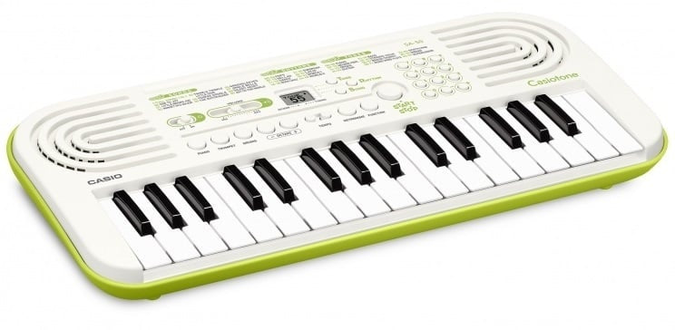 Casio SA-50H7 (White / Lime Green)