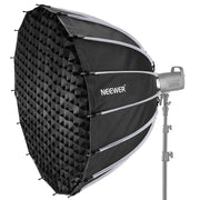 NEEWER SF120Q 120CM Deep Parabolic Quick Release Softbox with Honeycomb Grid
