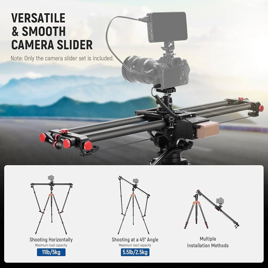 NEEWER ER1-80 （10105837）NEEWER 80CM App Electronic Video Slider