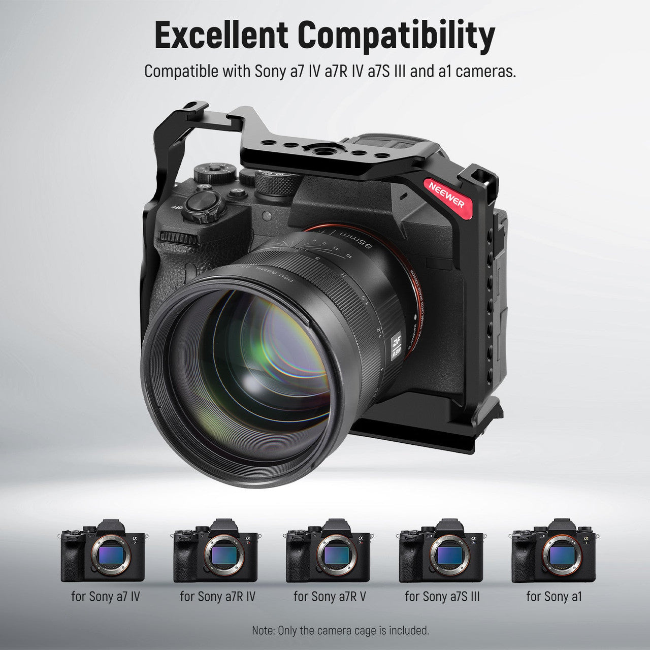 NEEWER CA004 Cage for Sony A7 Iv / A7R Iv / A7R V / A7S Iii / A1