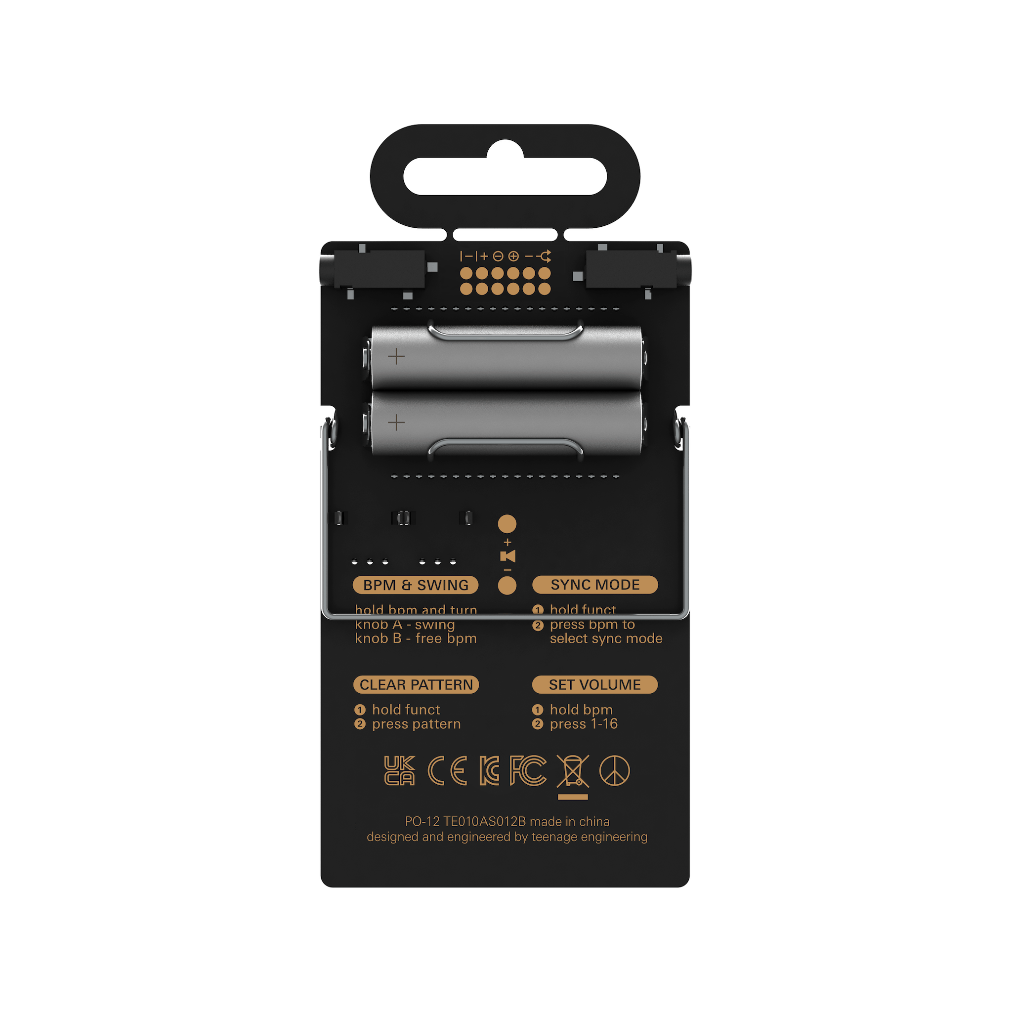 Teenage Engineering PO-12 rhythm