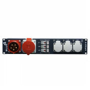 Adam Hall Cables RACK PDU 9 CEE FI