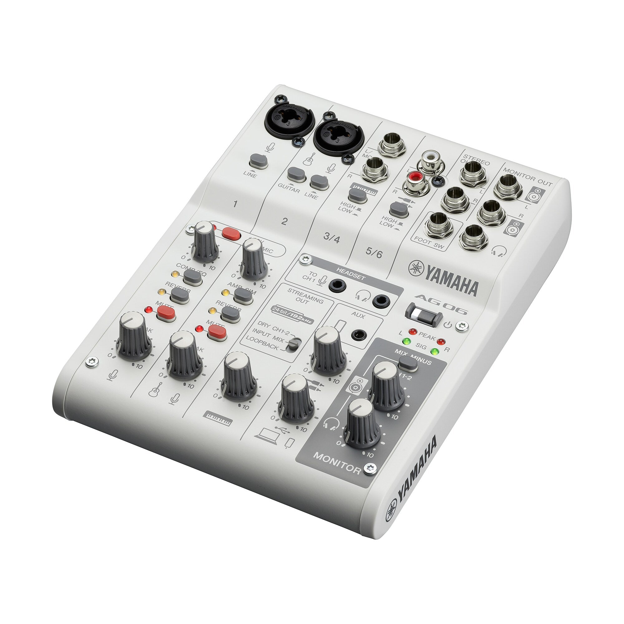 Yamaha AG06 MK2 (White)