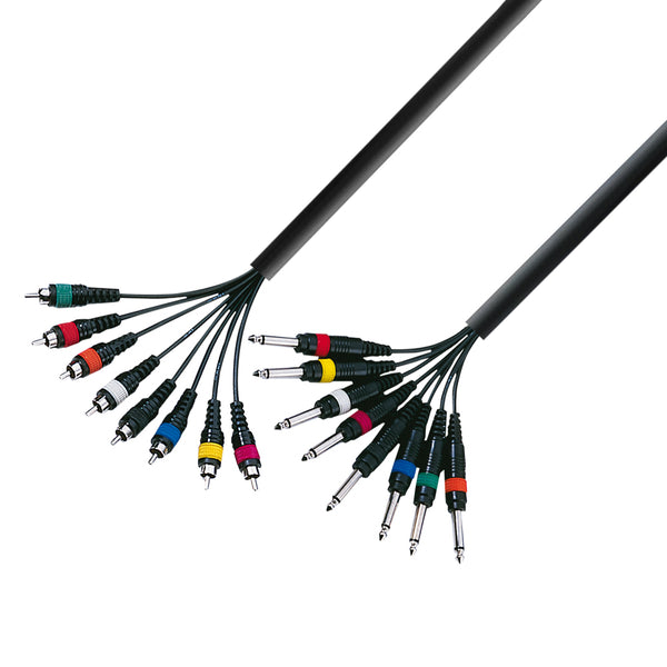 Adam Hall Cables 3 STAR LOOM 8 PC 0300
