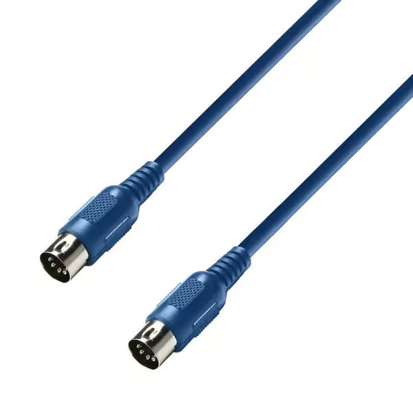 Adam Hall Cables 3 STAR MIDI 0075 BLUE