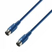 Adam Hall Cables 3 STAR MIDI 0150 BLU