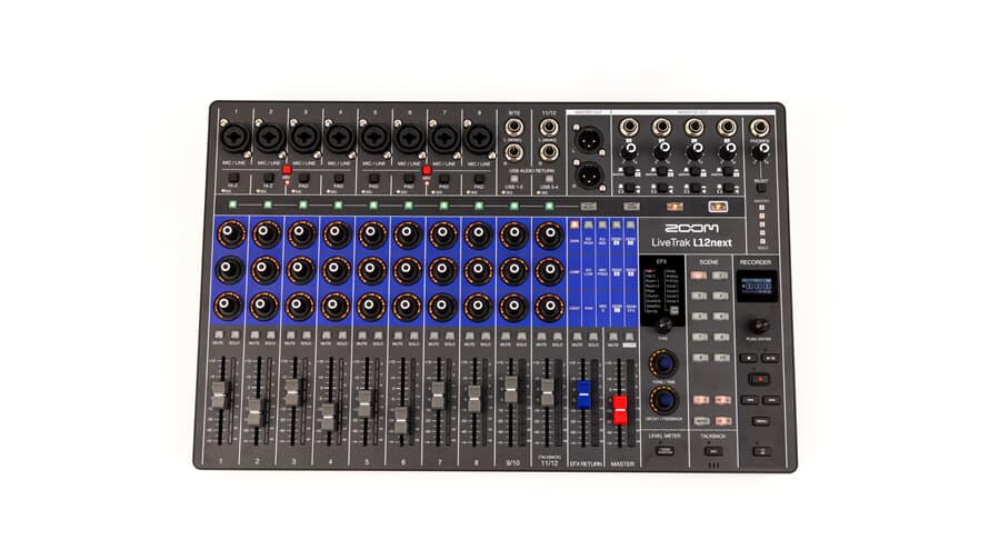 Zoom LiveTrak L12next