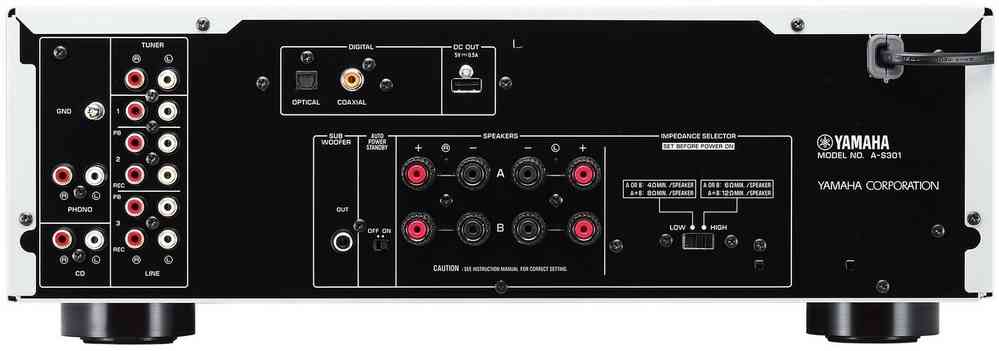 Yamaha A-S301 Silver