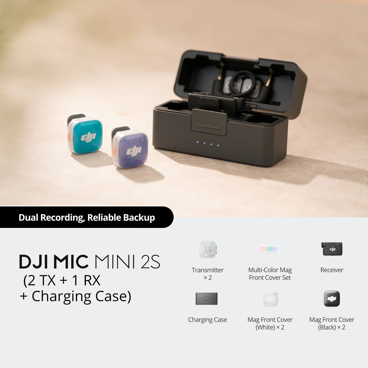 DJI Mic Mini 2S (Rent)