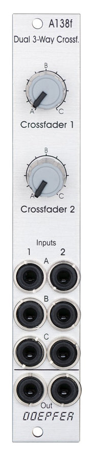 Doepfer A-138f Dual 3Way Xfade/Mix