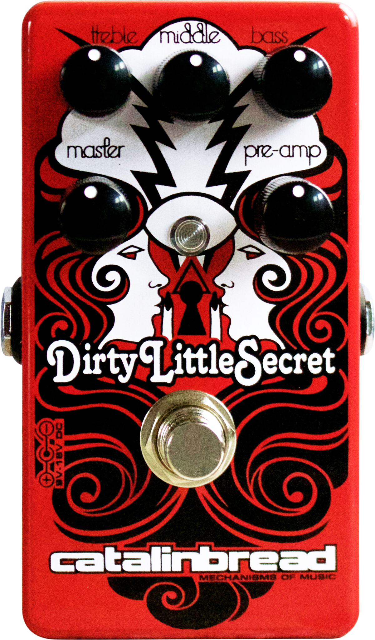 Catalinbread DIRTY LITTLE SECRET RED