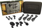 Shure PGADRUMKIT4 drumkit microphone set