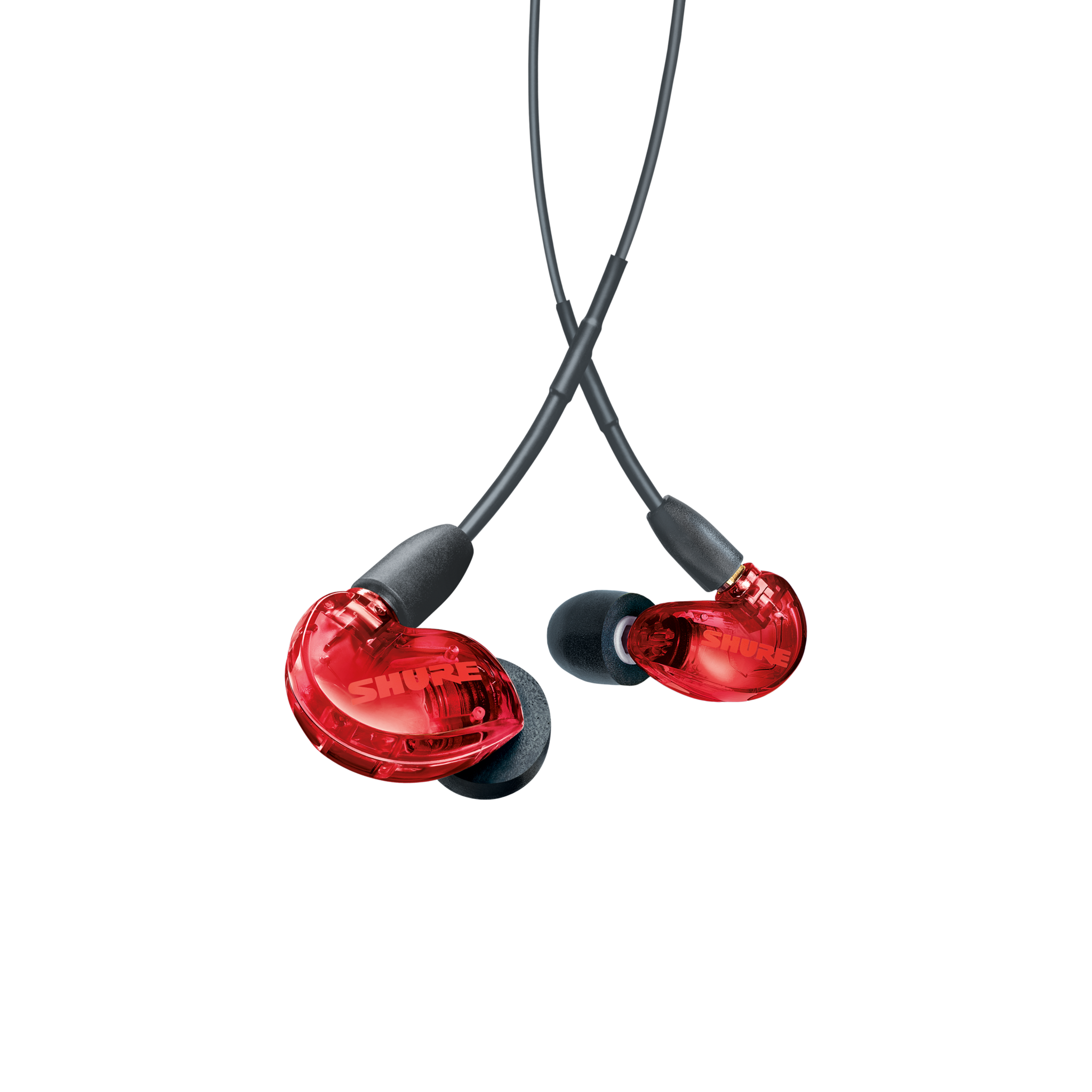 Shure SE215SPE-RD-EFS In-Ear earphones (Red)