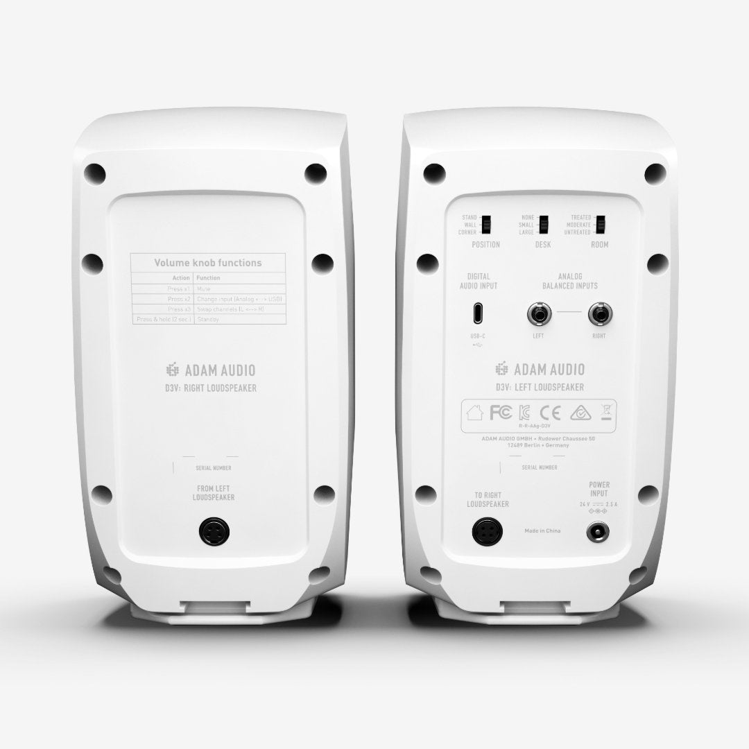 Adam Audio D3V White