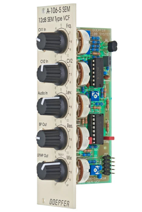 Doepfer A-106-5 12dB SEM Filter Special Edition creme