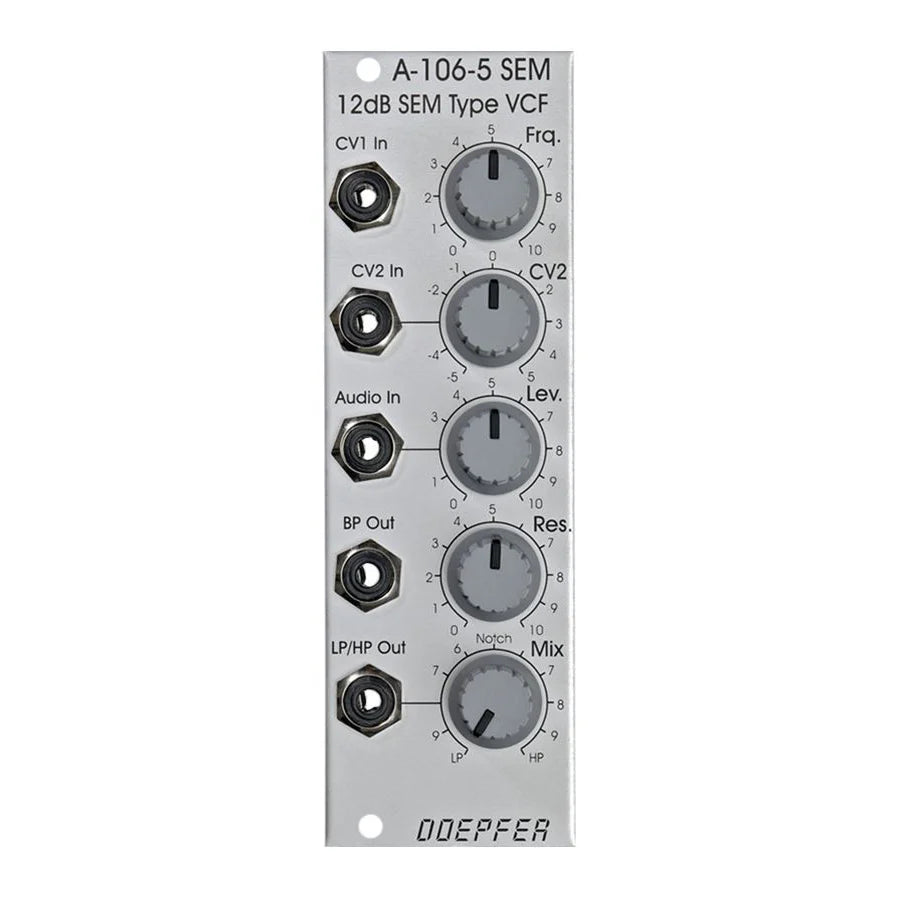 Doepfer A-106-5 12dB SEM Filter