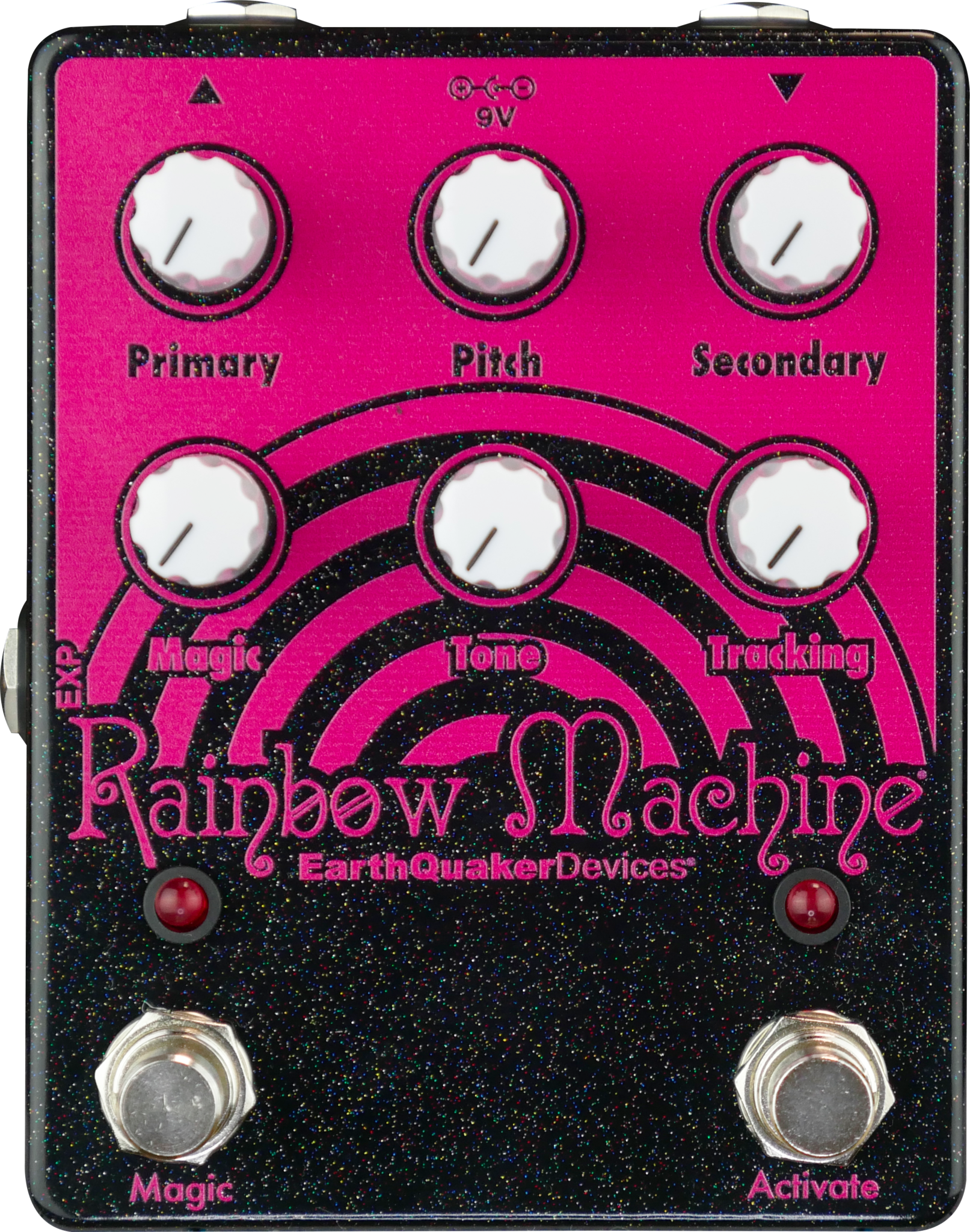 Earthquaker devices RAINBOW MACHINE V2 TWILIGHT GLITTER MAGENTA