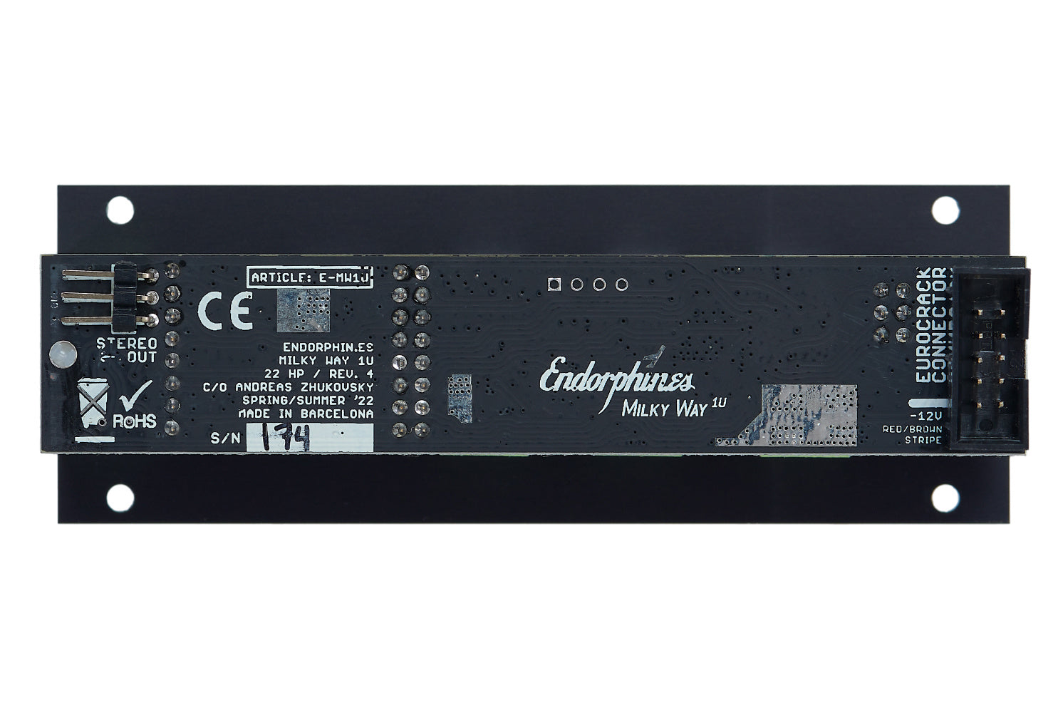 Endorphin.es 1U Milky Way Black