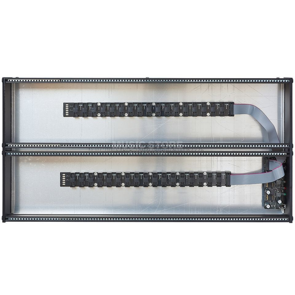 Eowave 6U black 2x 104TE incl. PSU