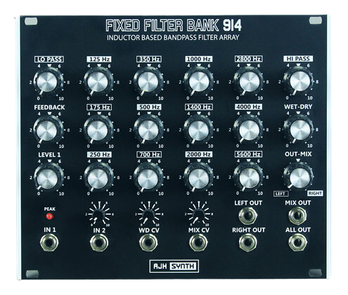 AJH Synth FFB914 Fixed Filter Bank